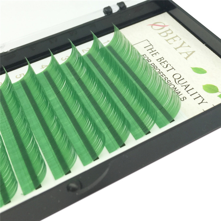 Faux Mink Color Eyelashes Colorful Eyelash Extensions Mixed Length Factory Wholesale FM017